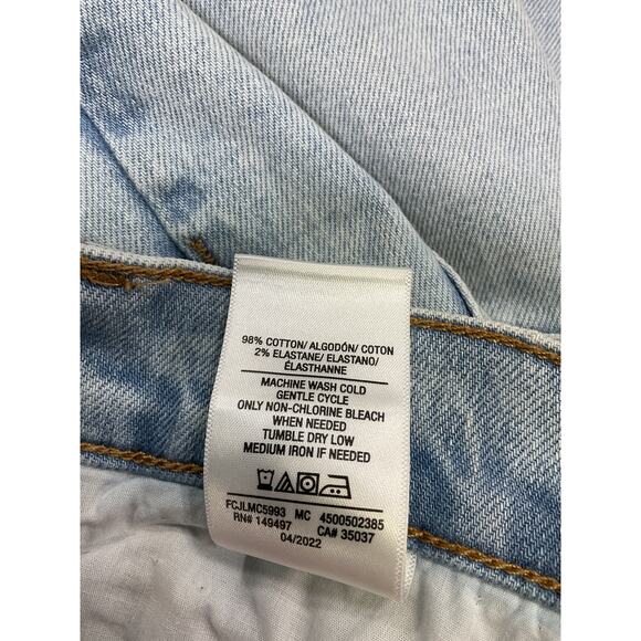 Favorite Daughter 'Valentina' Blue Super High Rise Tower Denim Jean Size 27 - Picture 5 of 5